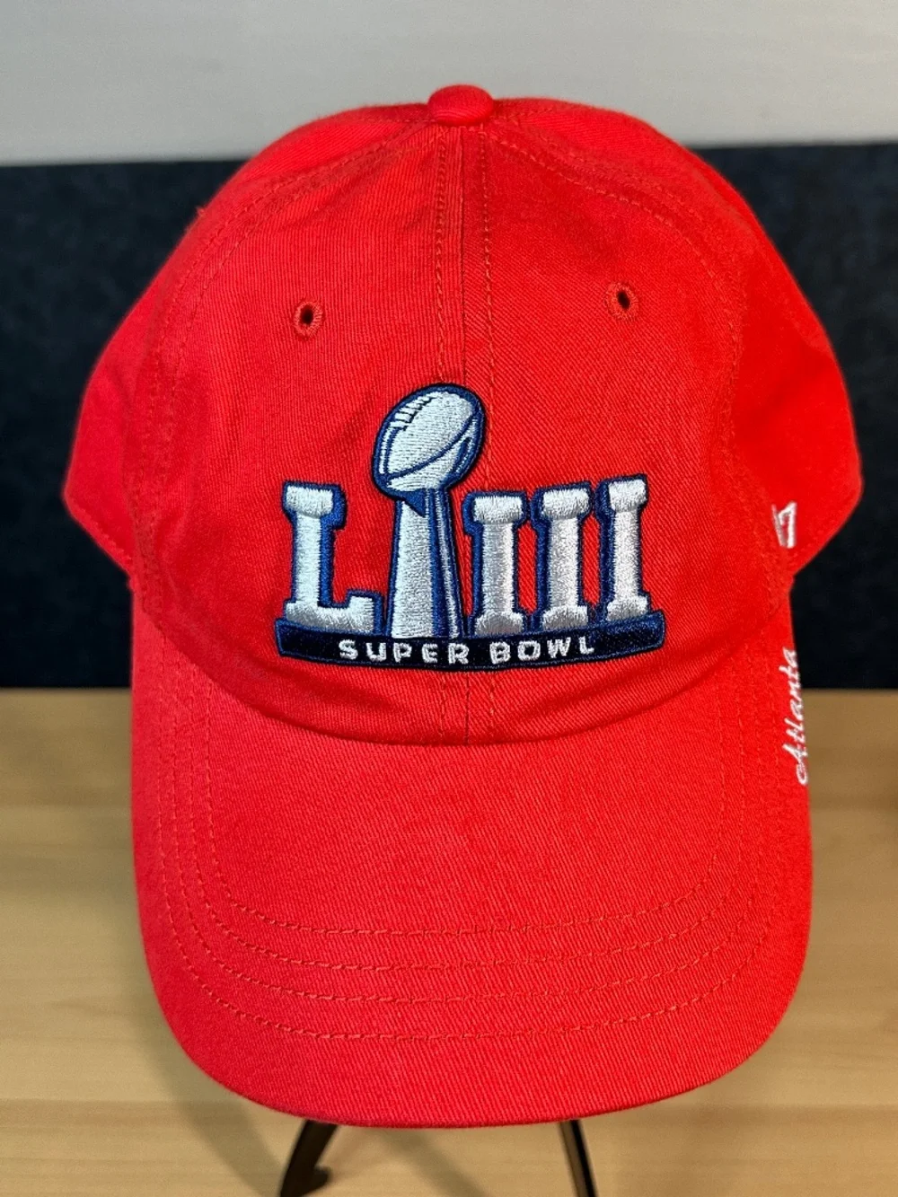 47 Brand Super Bowl LIII 53 Atlanta Red Baseball Cap Strapback Hat